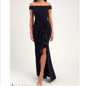 Lulu's Navy Mila Gown